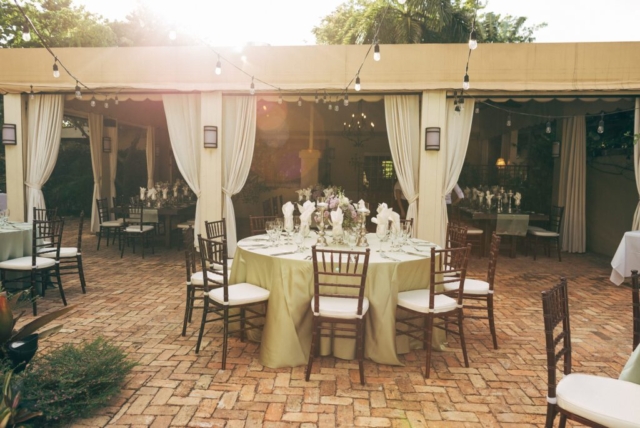Naples Florida wedding photographer, elegant cake at Hotel Escalante