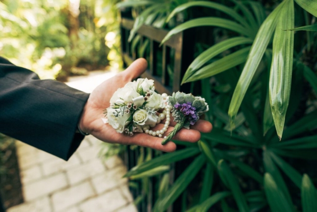 Hotel Escalante wedding, luxury floral arch by Naples Picasso Flowers