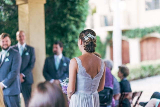 Naples Florida wedding, groom’s boutonniere at Hotel Escalante