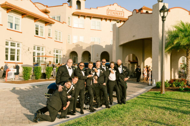 Autograph Collection – Fenway Hotel Tampa Wedding Photographer Groom + Groomsmen Portraits Autograph Collection - Fenway Hotel Tampa Wedding Photographer