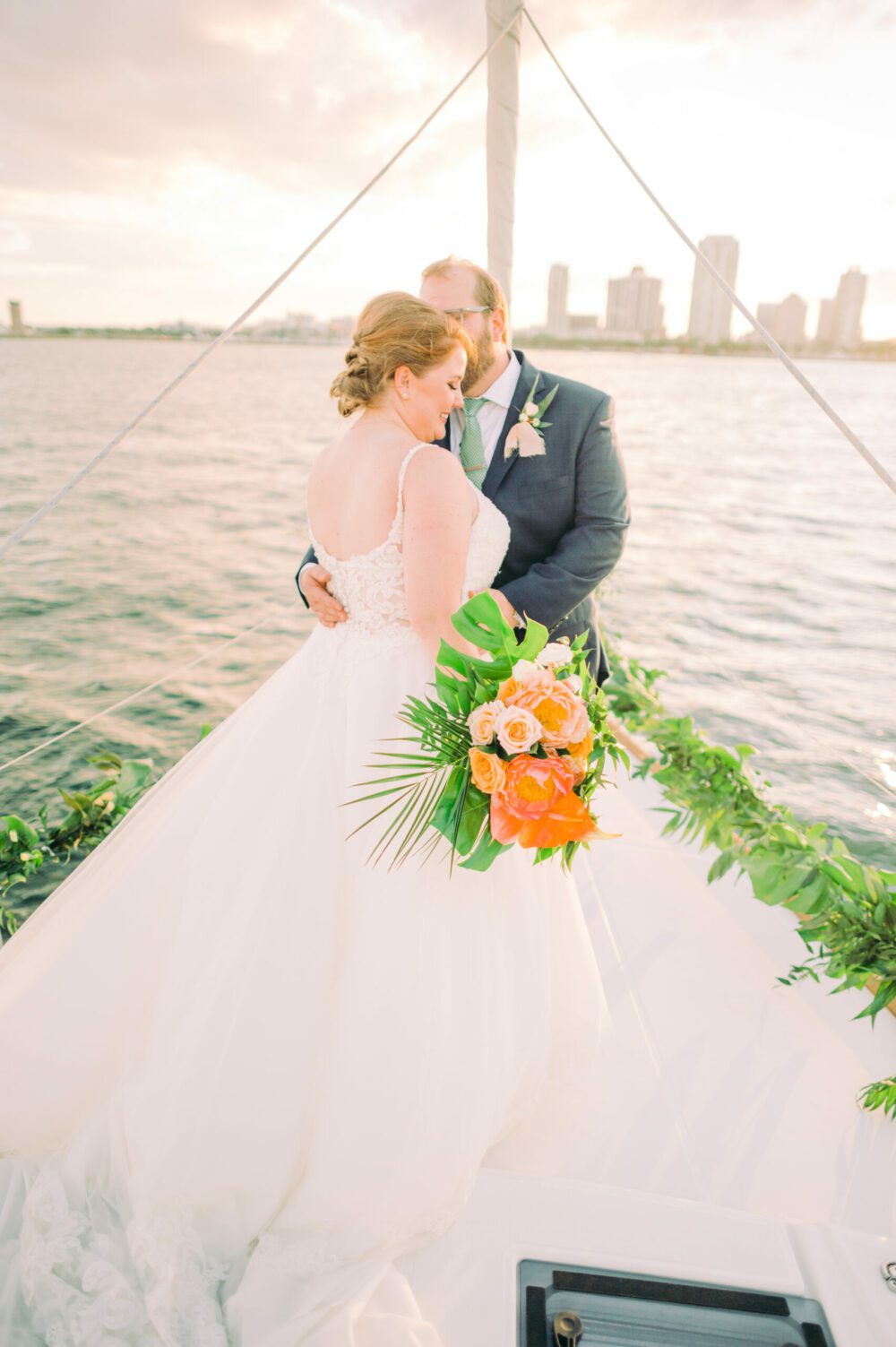 Sailboat Elopement St Petersburg Florida