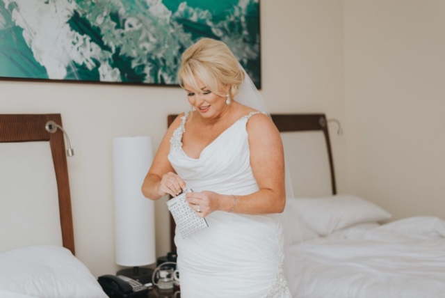 Naples Florida wedding photographer, couple’s romantic embrace at JW Marriott Marco