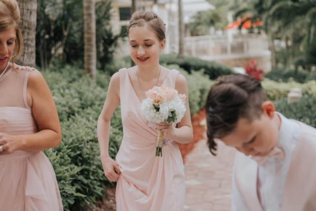 Bride and groom’s first dance at JW Marriott Marco Island, Naples Florida wedding