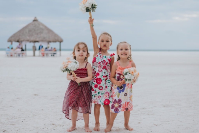 Naples Florida wedding photographer, couple’s intimate vows at JW Marriott Marco