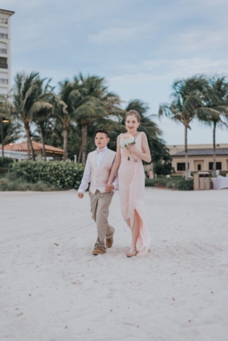 JW Marriott Marco Island wedding photographer, couple’s ring exchange