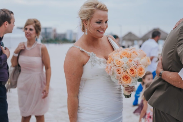 Naples Florida wedding photographer, sunset portraits at JW Marriott Marco