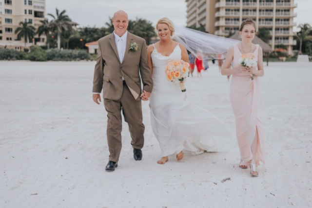 Naples Florida wedding party at JW Marriott Marco Island
