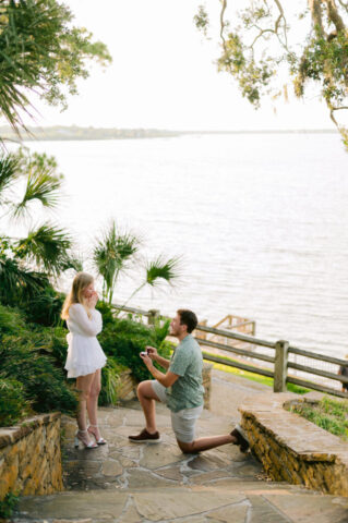tampa florida surprise proposal on boat