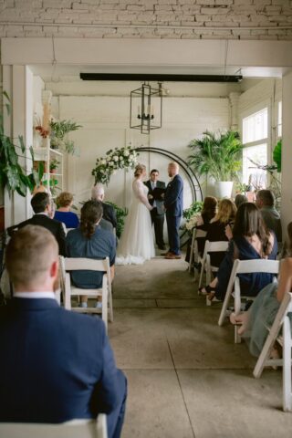 Golden Hour Wedding Photos at Fancy Free Nursery Sunset wedding portraits at Fancy Free Nursery with golden hour lighting